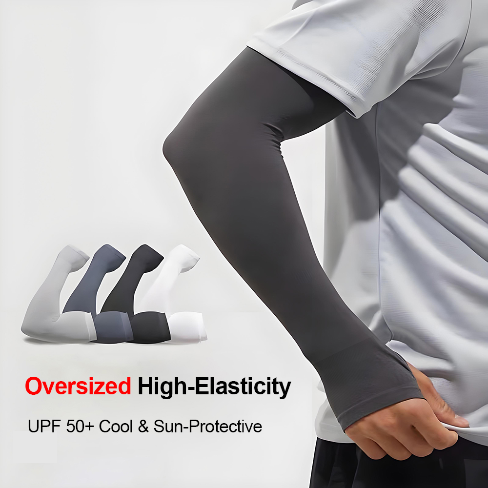 Outdoor Sport Gear - 플러스 사이즈 남성용 팔토시 자전거 UV