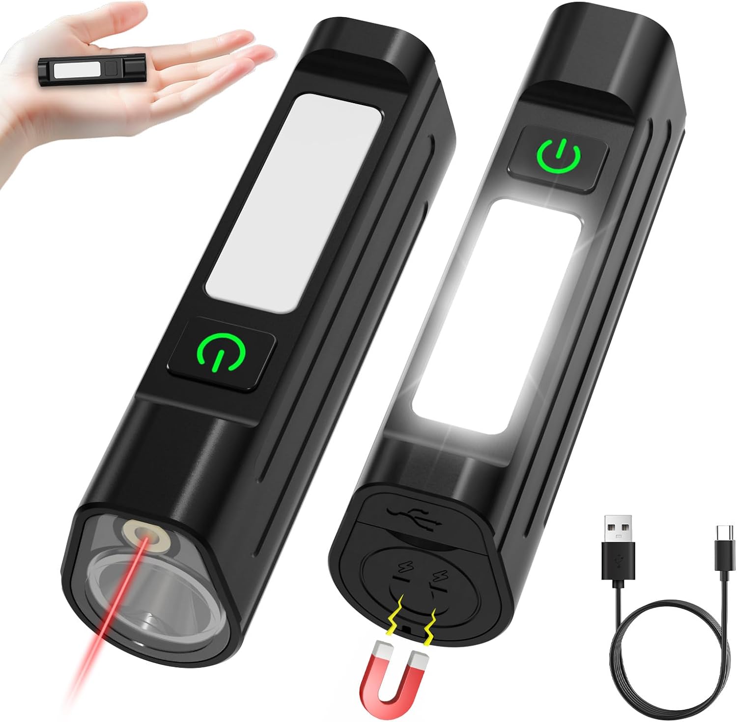 Outdoor Sport Gear - 휴대용 LED 손전등방수 전면 경고 작업등