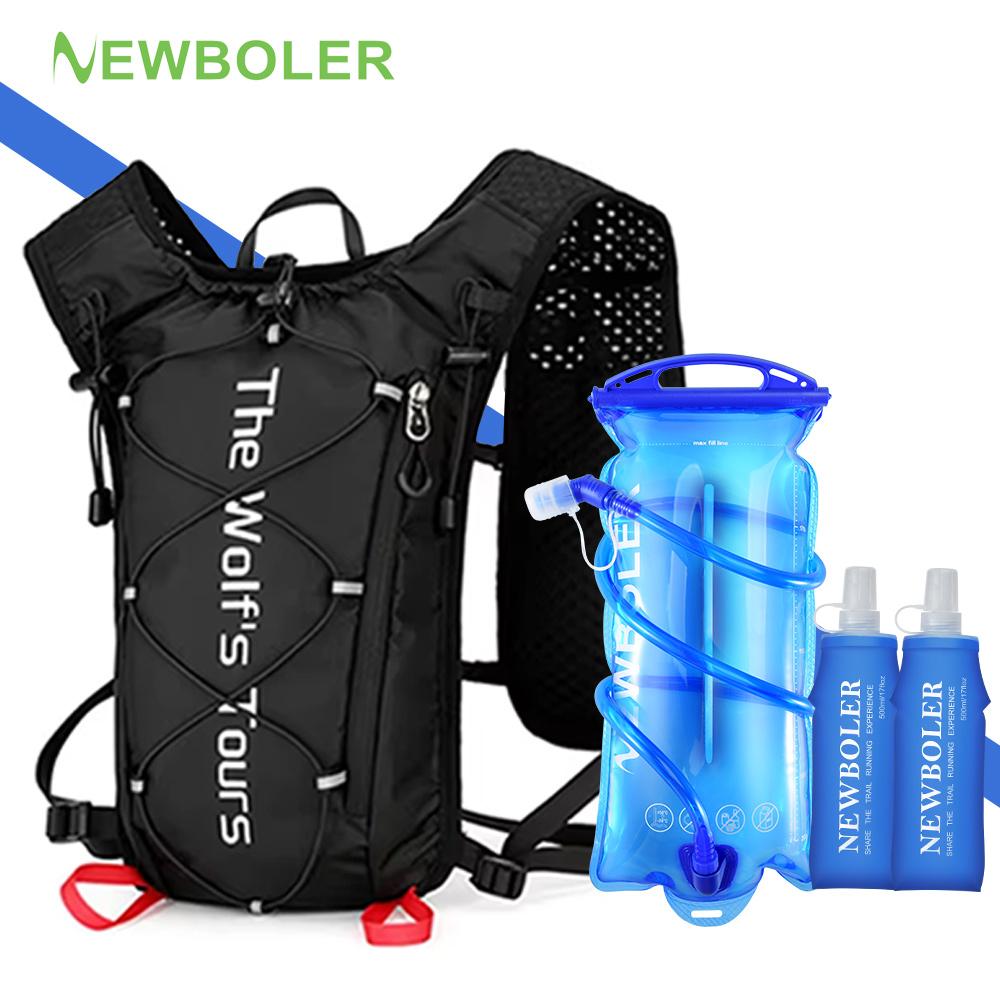 Trail Running Vest - NEWBOLER 야외 트레일 러닝 초경량 배낭