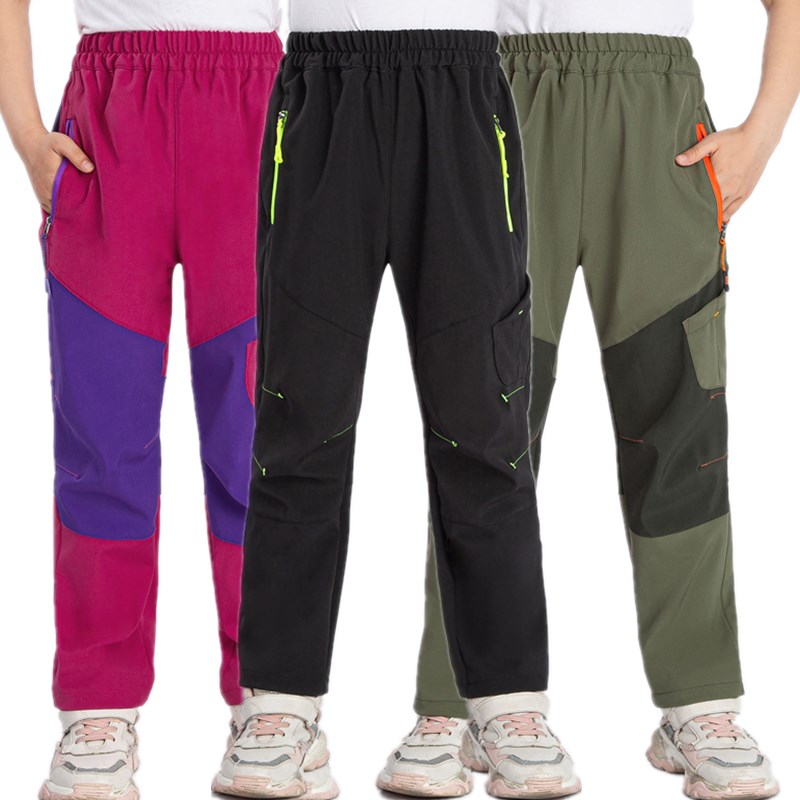 Outdoor Sport Waterproof Pants - 어린이용 방수 하이킹 바지, 야외 어린이용