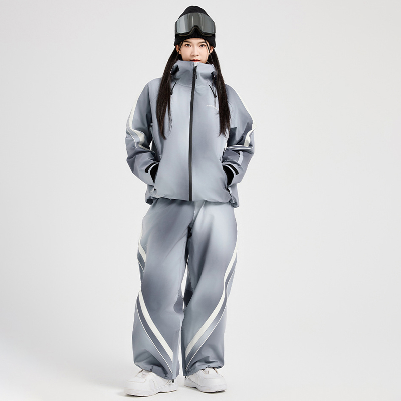 Outdoor Sport Waterproof Pants - 겨울 방수 후드 재킷 바지 여성