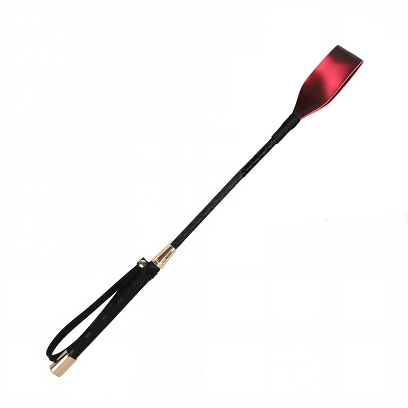 Riding Crop Dressage - 45cm 금속 인레이 핸들 열변색 인조