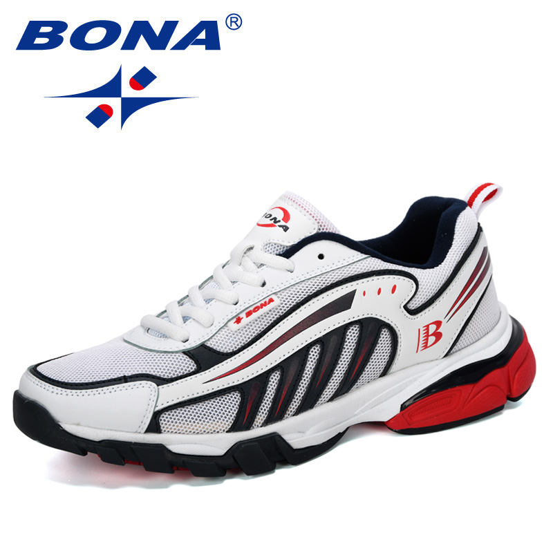 Outdoor Sport Court - BONA-새로운 디자이너 러닝 신발, 남성 암소