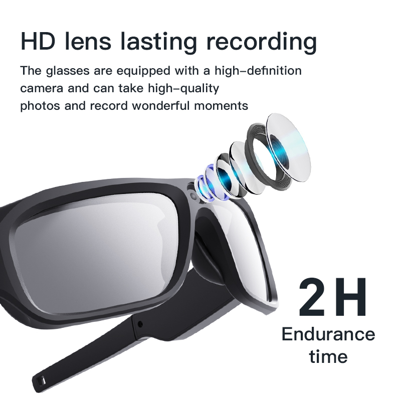 4K HD 스마트 안경 카메라 미니 아이웨어 캠코더,  - Outdoor Sport Gear 리뷰 및 가격