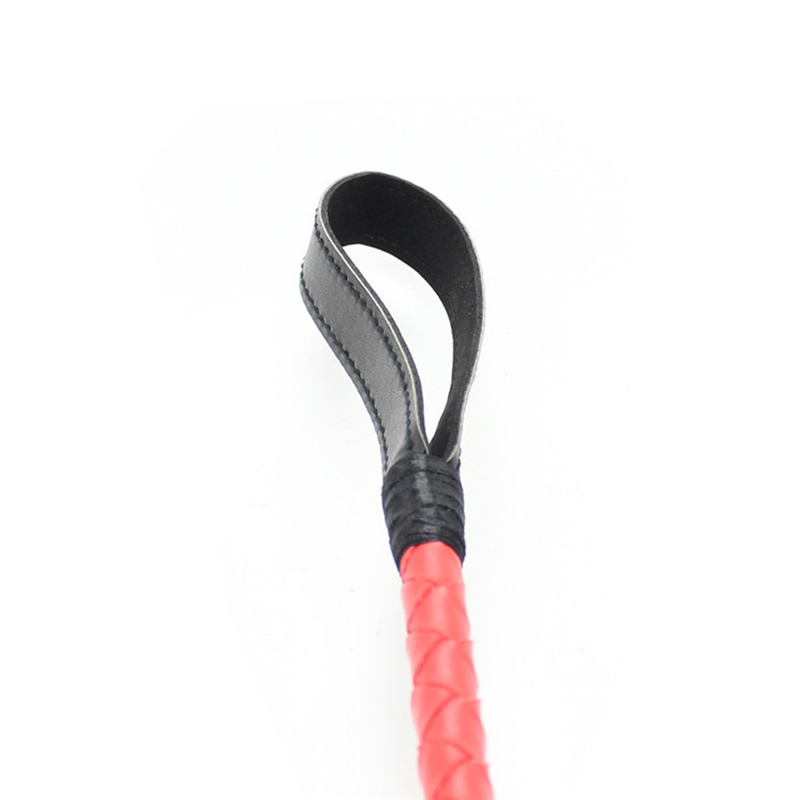 레드와 블랙 가죽 롱 스트레이트 채찍, 라이딩 크롭 플 - Riding Crop Dressage 리뷰 및 가격