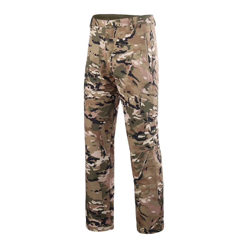 카모 사냥 상어 피부 Softshell 전술 위장 바지 - Outdoor Sport Waterproof Pants 리뷰 및 가격