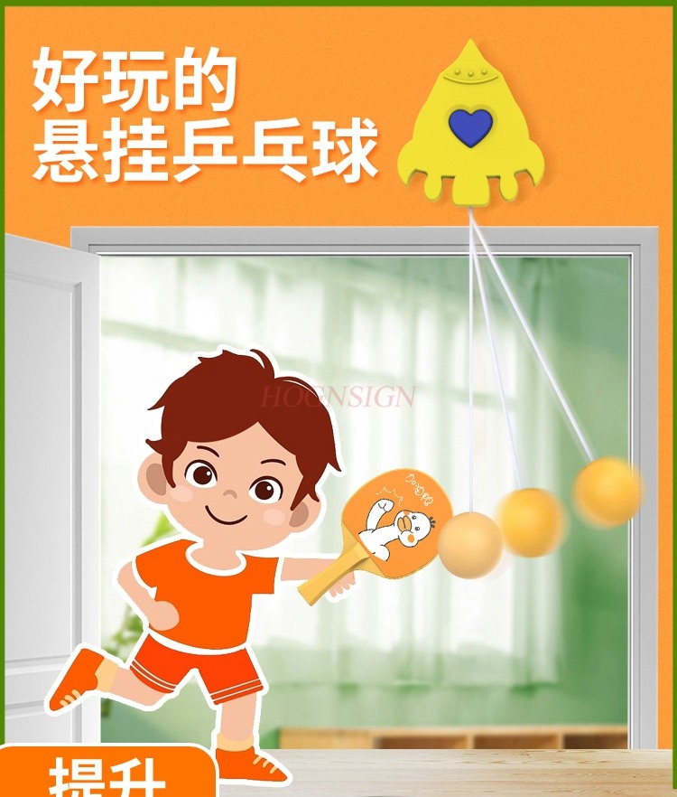 어린이 로켓 탁구 교수형 트레이너 실내 부모-자식 운동 - Indoor Sport And Outdoor Sports 리뷰 및 가격