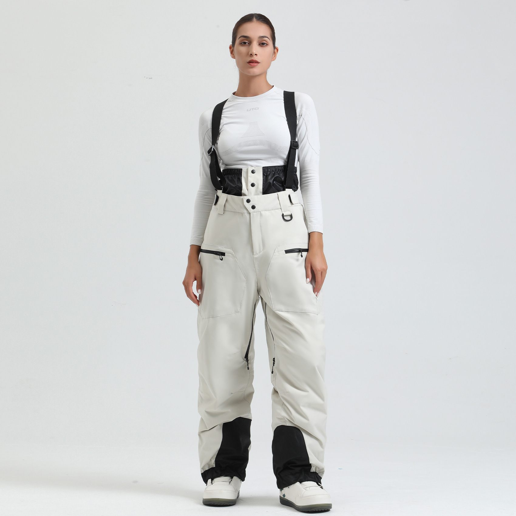 2025 야외 따뜻한 여성 스키 바지 겨울 여성 턱받이 - Outdoor Sport Waterproof Pants 리뷰 및 가격