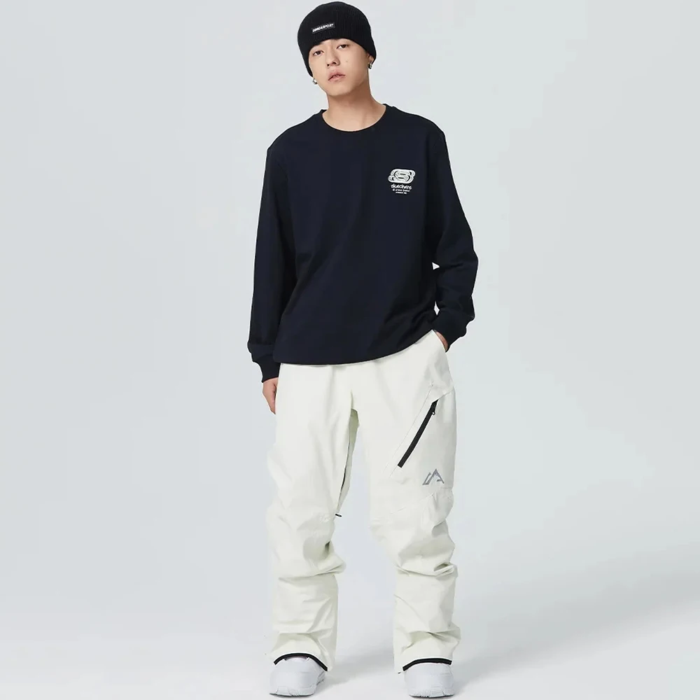새로운 2025 여성 스키 바지 따뜻한 방풍 느슨한 바 - Outdoor Sport Waterproof Pants 리뷰 및 가격