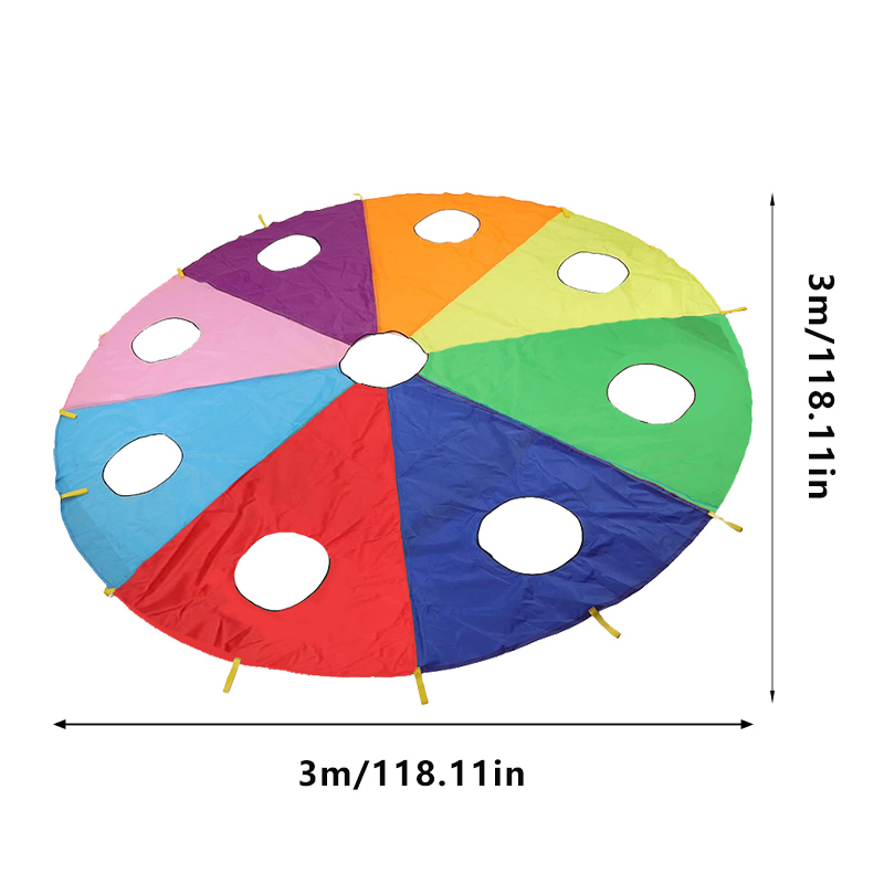 구멍이 있는 무지개 우산, 야외 스포츠 감각 훈련 장비 - Outdoor Sports Umbrella 리뷰 및 가격