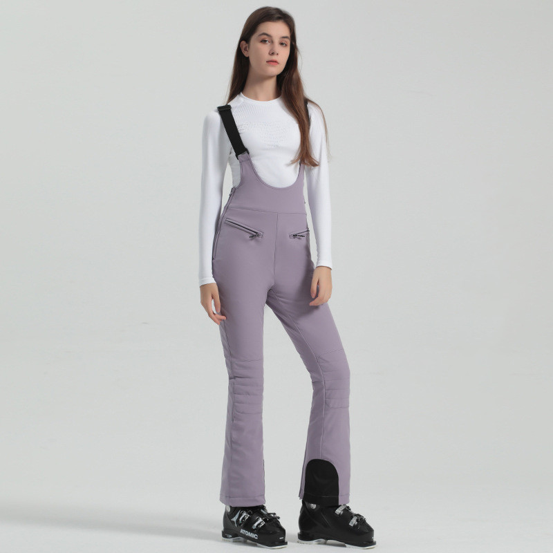 여성용 신축성 있는 스키 바지, 스노우보드 스트랩 바지 - Outdoor Sport Waterproof Pants 리뷰 및 가격